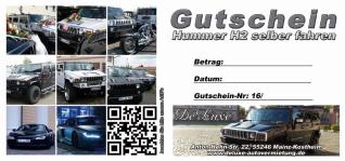 Gutschein-H2-Hummer von Deluxe-AutoVermietung